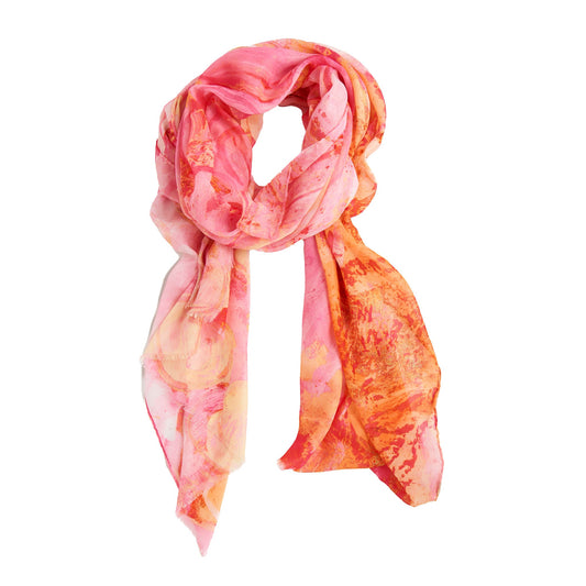 Tilly Abstract Garden Lightweight Scarf