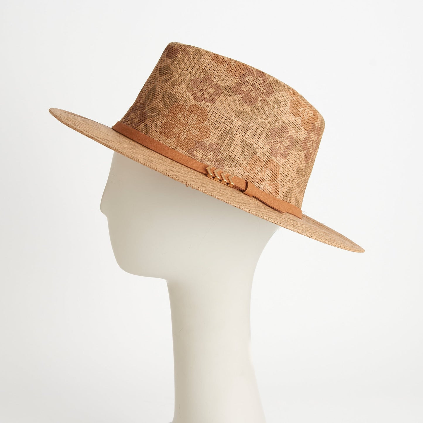 Gianna Floral Panama Hat