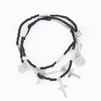 Kate Inspirational Charm Bracelet Set