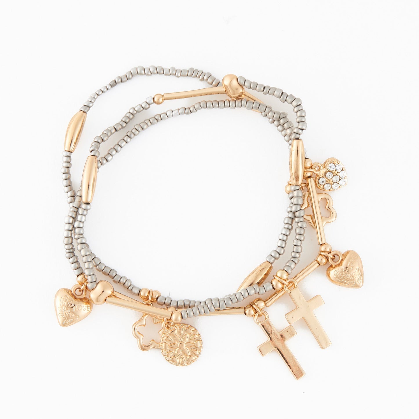 Kate Inspirational Charm Bracelet Set