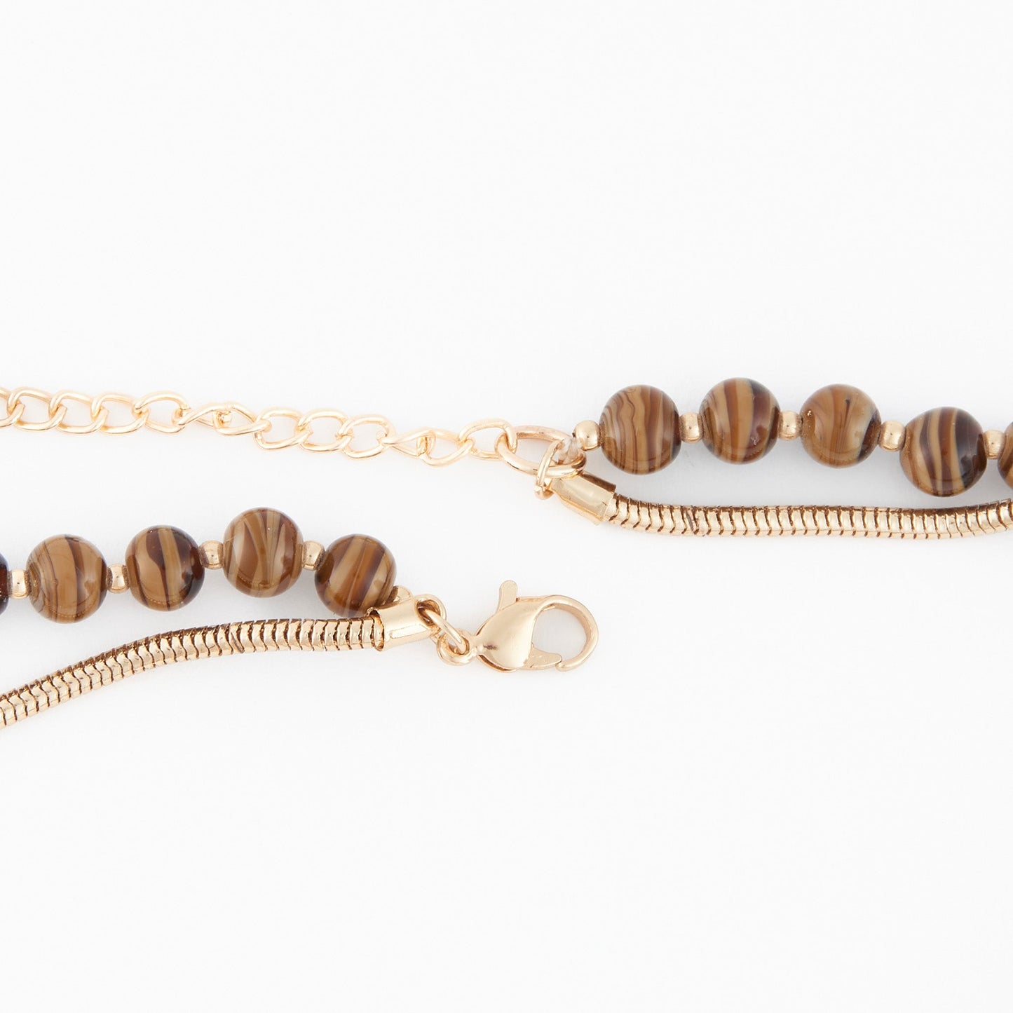 Arri Double Row Beaded Ball Necklace
