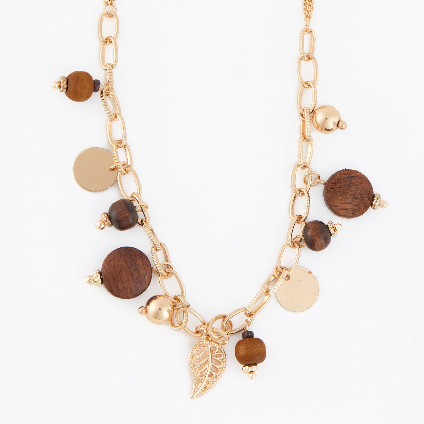 Layla Multi Charm Collar Necklace