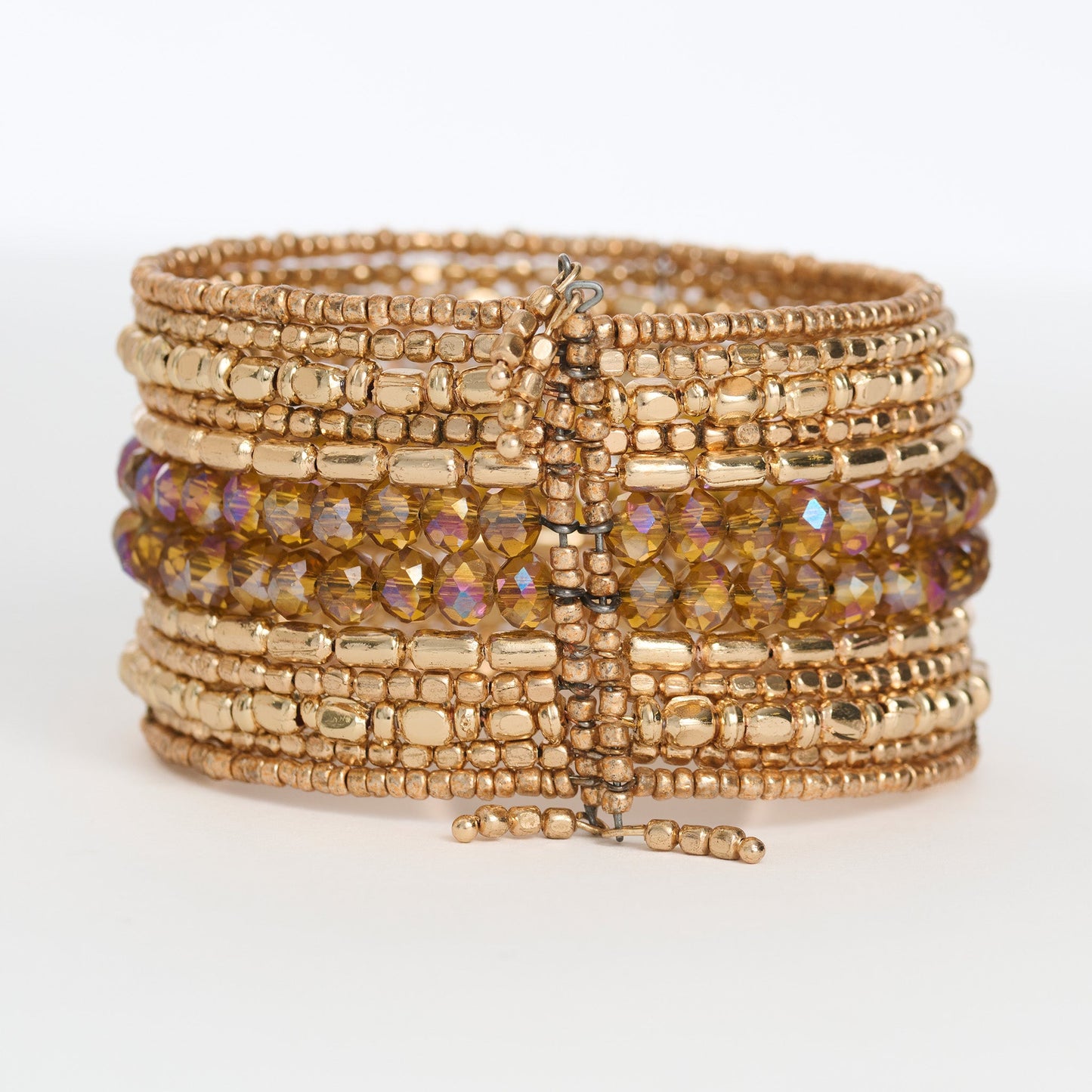 Mariah Beaded Cuff Bracelet