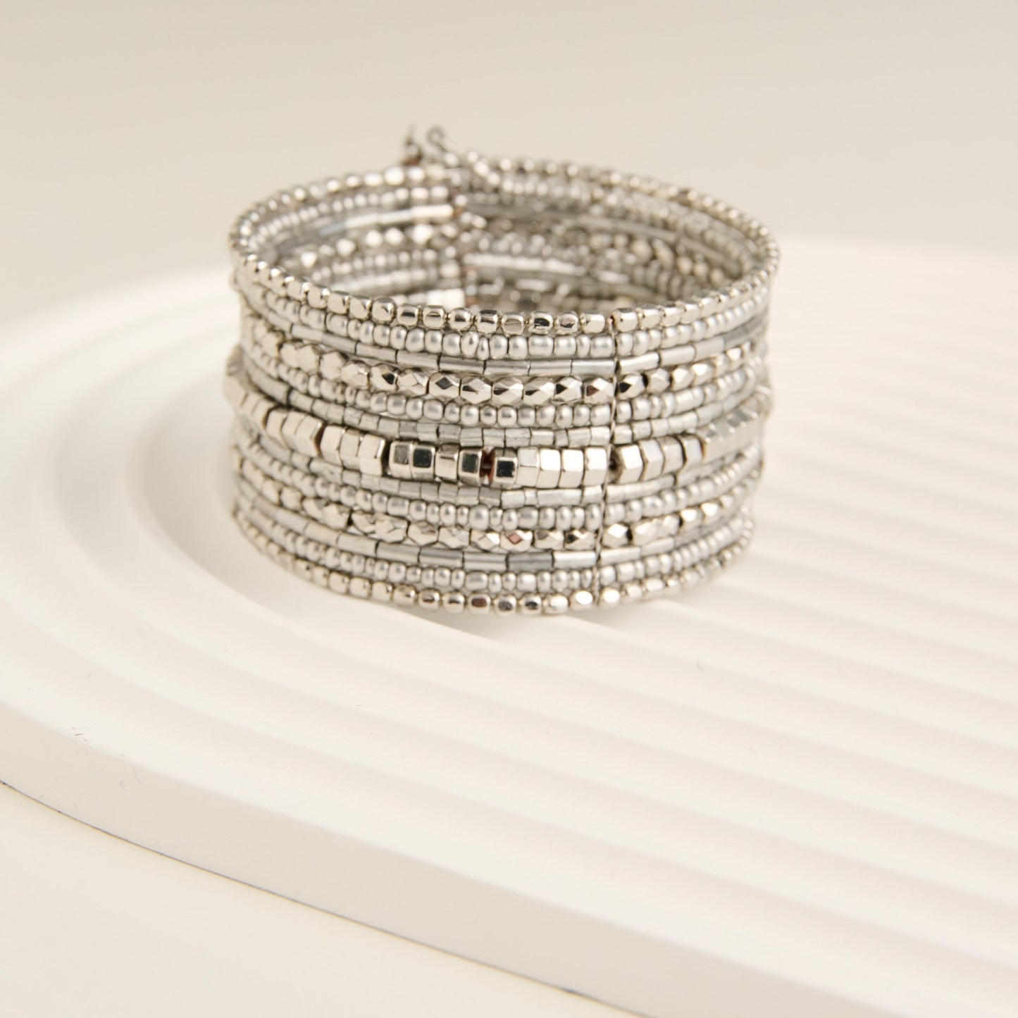 Bria Beaded Cuff Bracelet