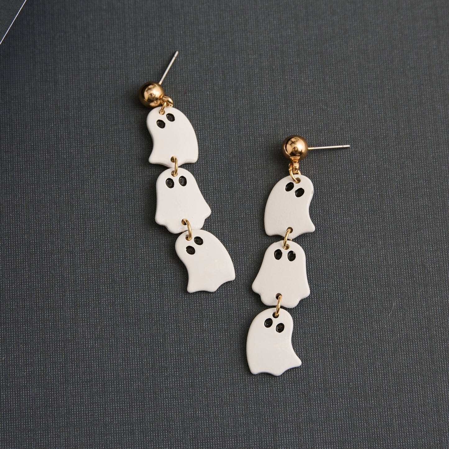 Linked Ghost Earrings