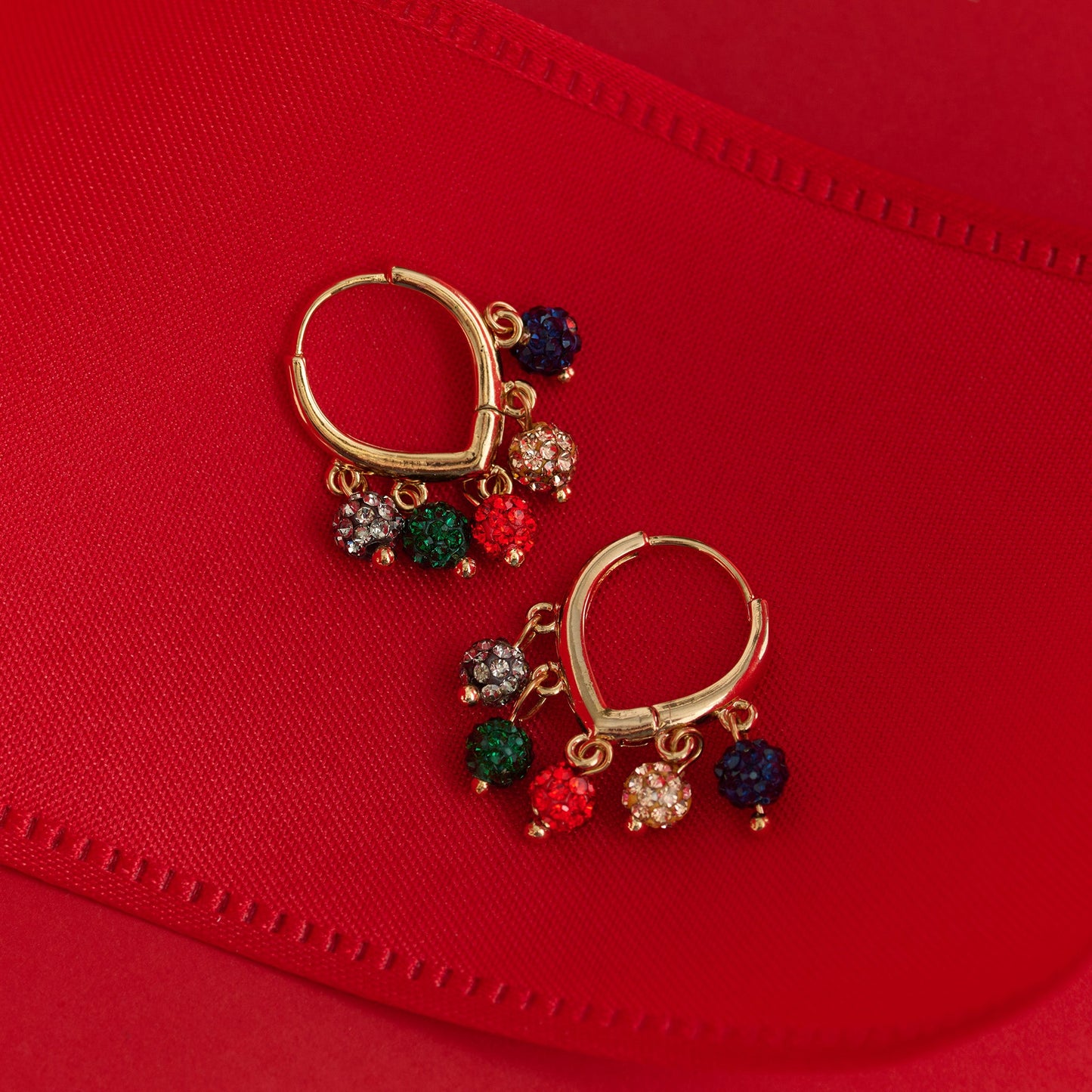 Holiday Christmas Ornnaments Earrings