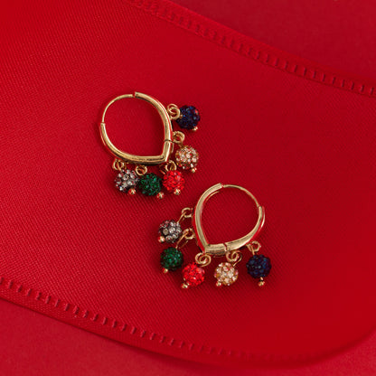 Holiday Christmas Ornnaments Earrings