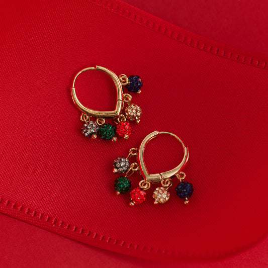 Holiday Christmas Ornnaments Earrings