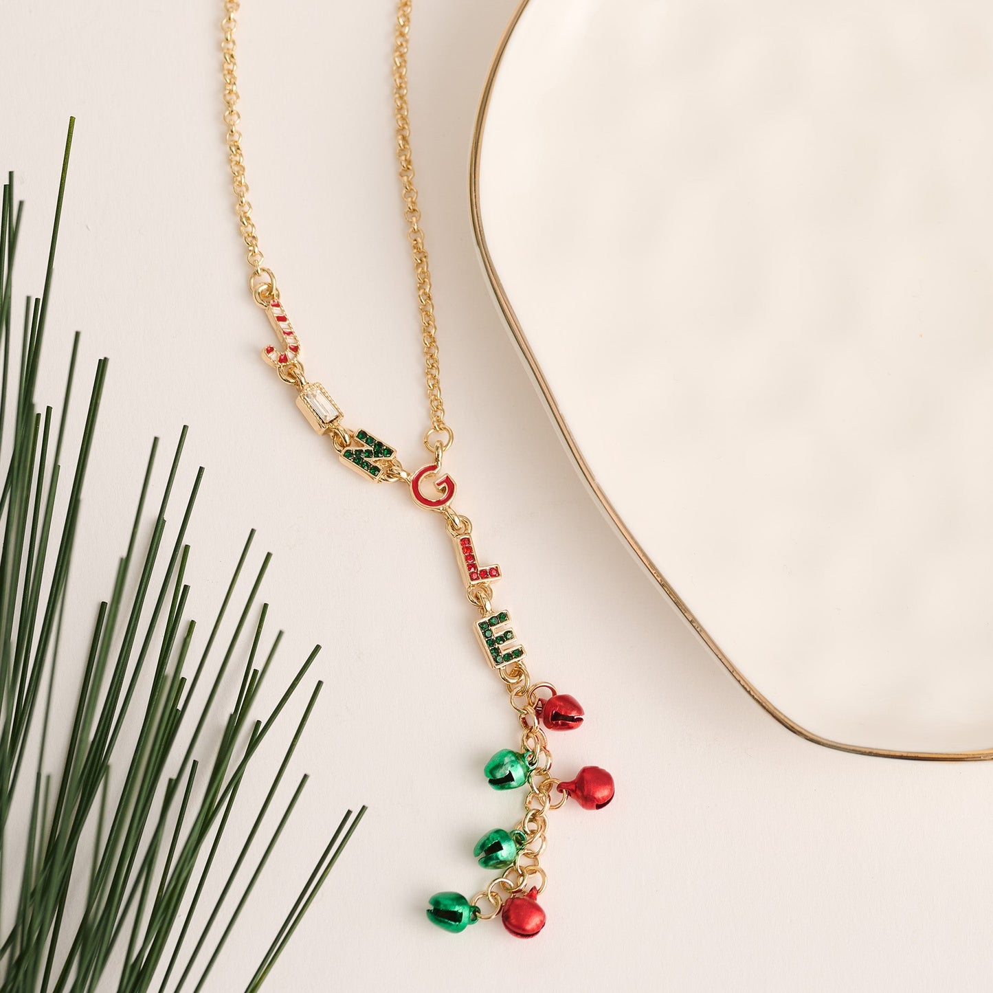 Holiday Jingle Y Necklace
