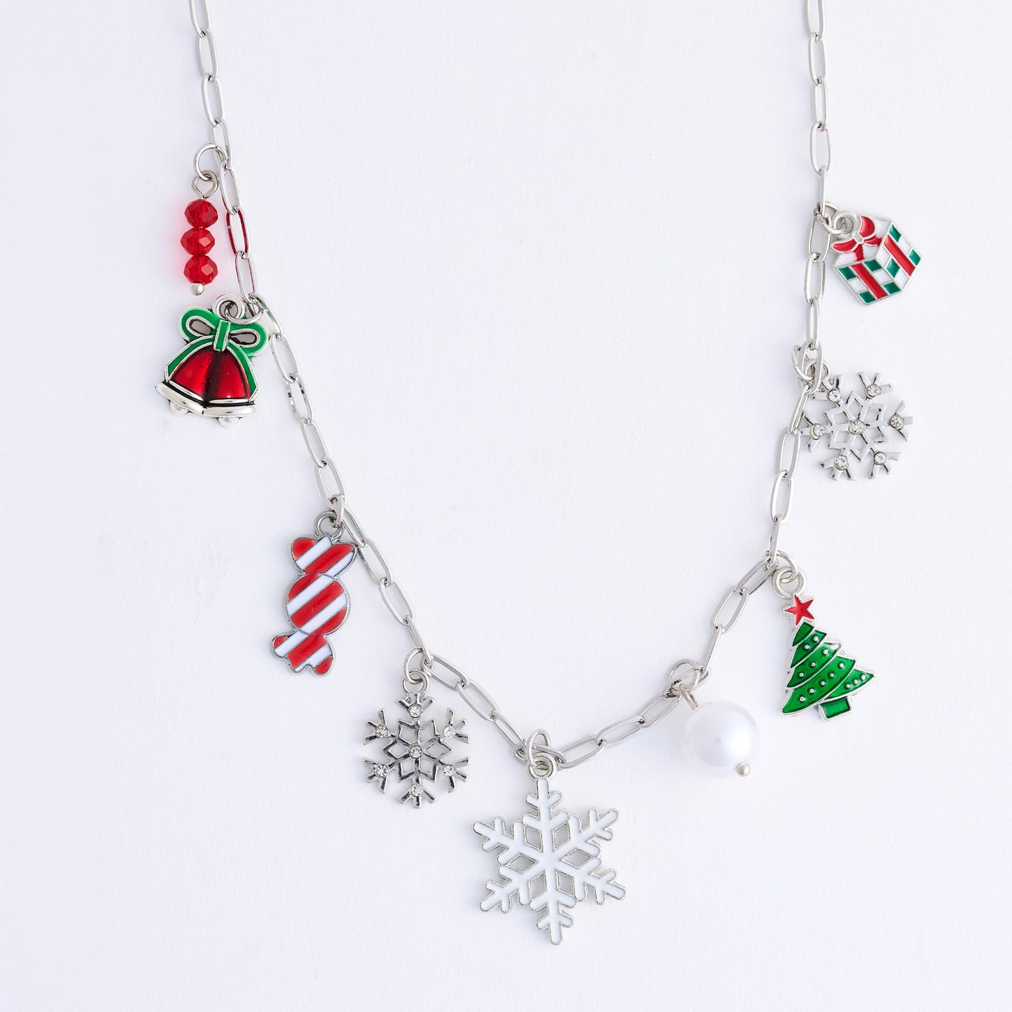 Holiday Multi Charm Necklace