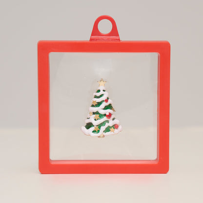 Holiday Christmas Tree Brooch