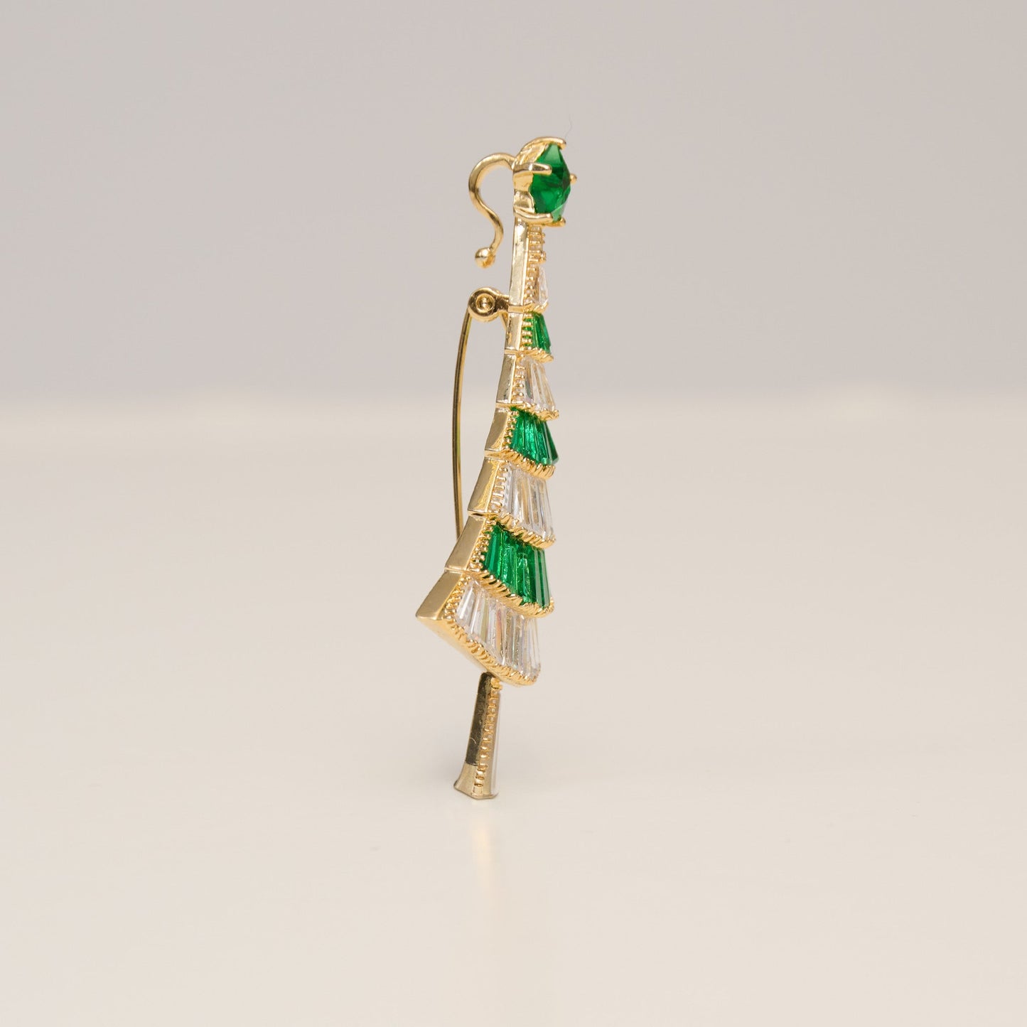 Holiday Vintage Christmas Tree Brooch
