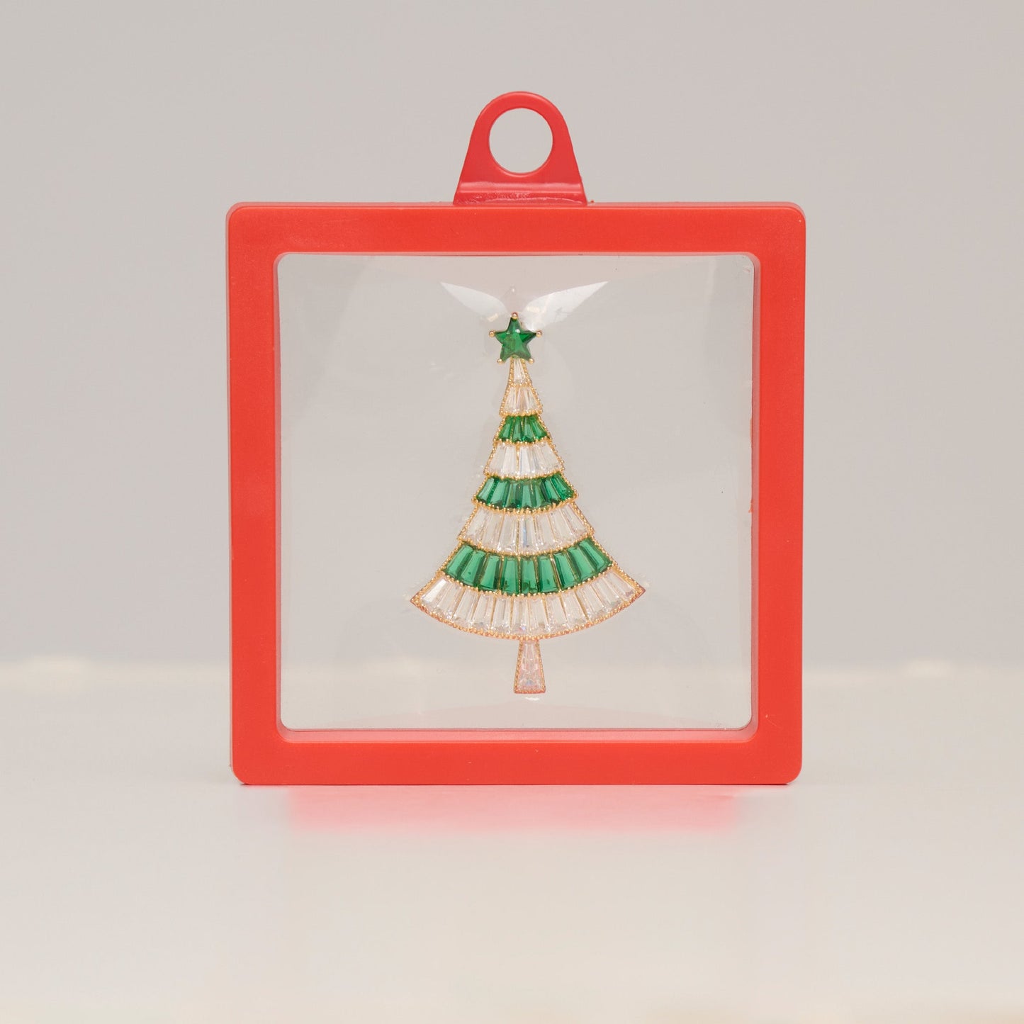 Holiday Vintage Christmas Tree Brooch