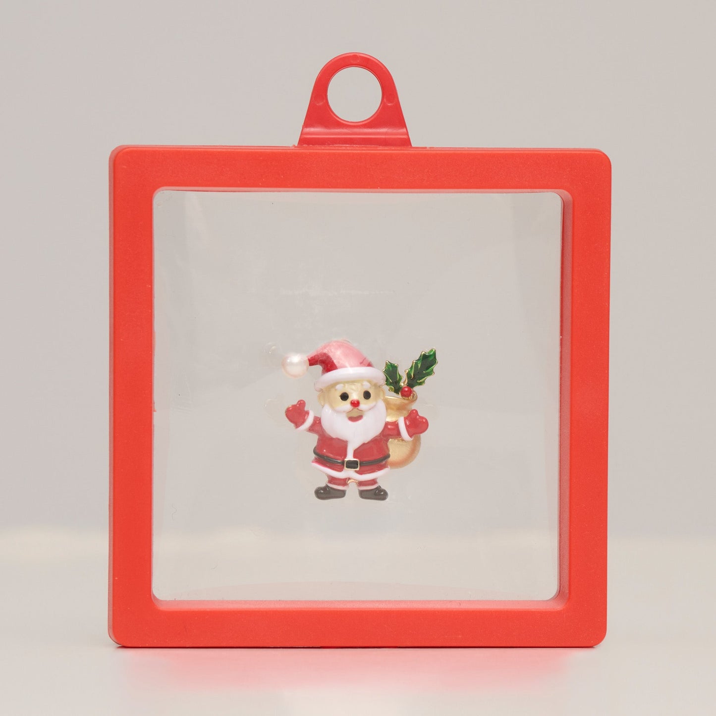 Holiday Santa Brooch
