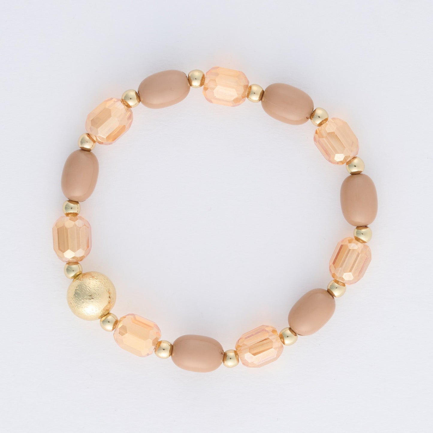 Sia Mixed Bead Stretch Bracelet