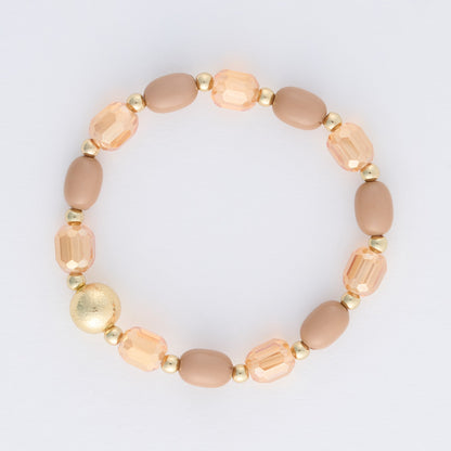 Sia Mixed Bead Stretch Bracelet