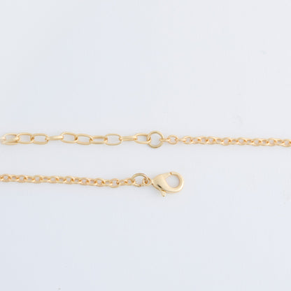 Alessandra Pearl And Hammered Metal Long Necklace