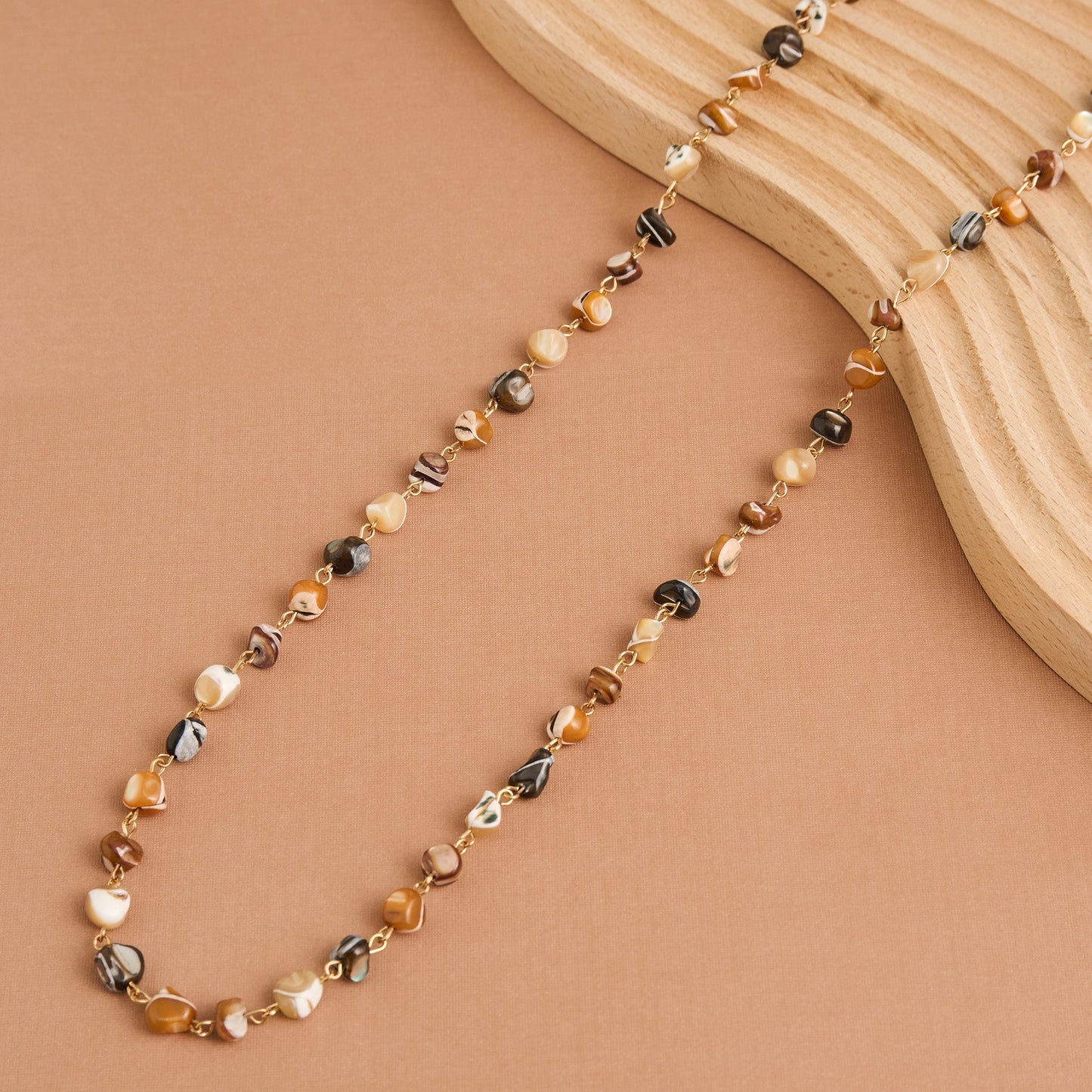 Lucie Beaded Long Necklace