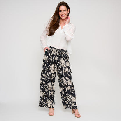 Laine Wide Leg Cargo Pants