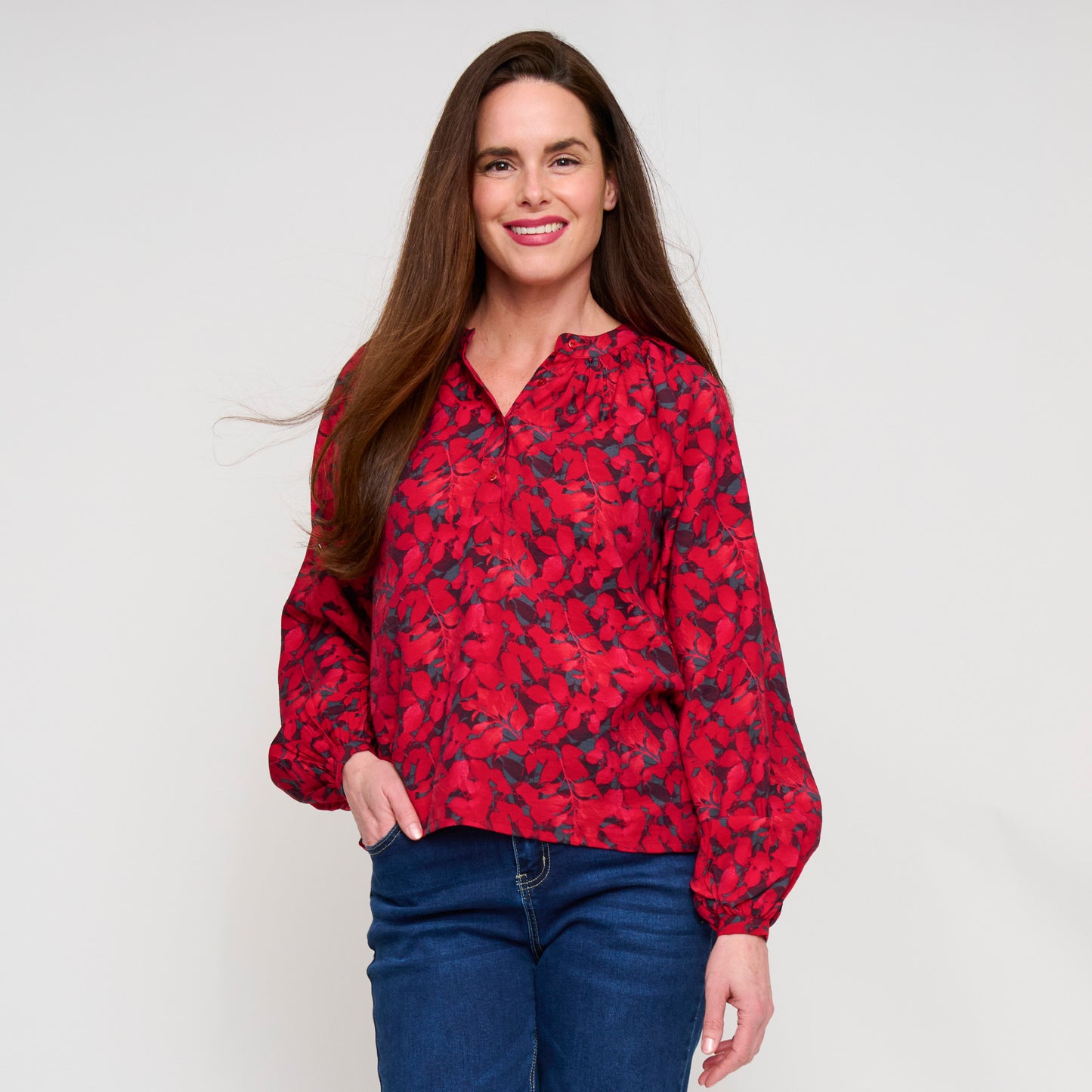 Leah Raglan Blouse
