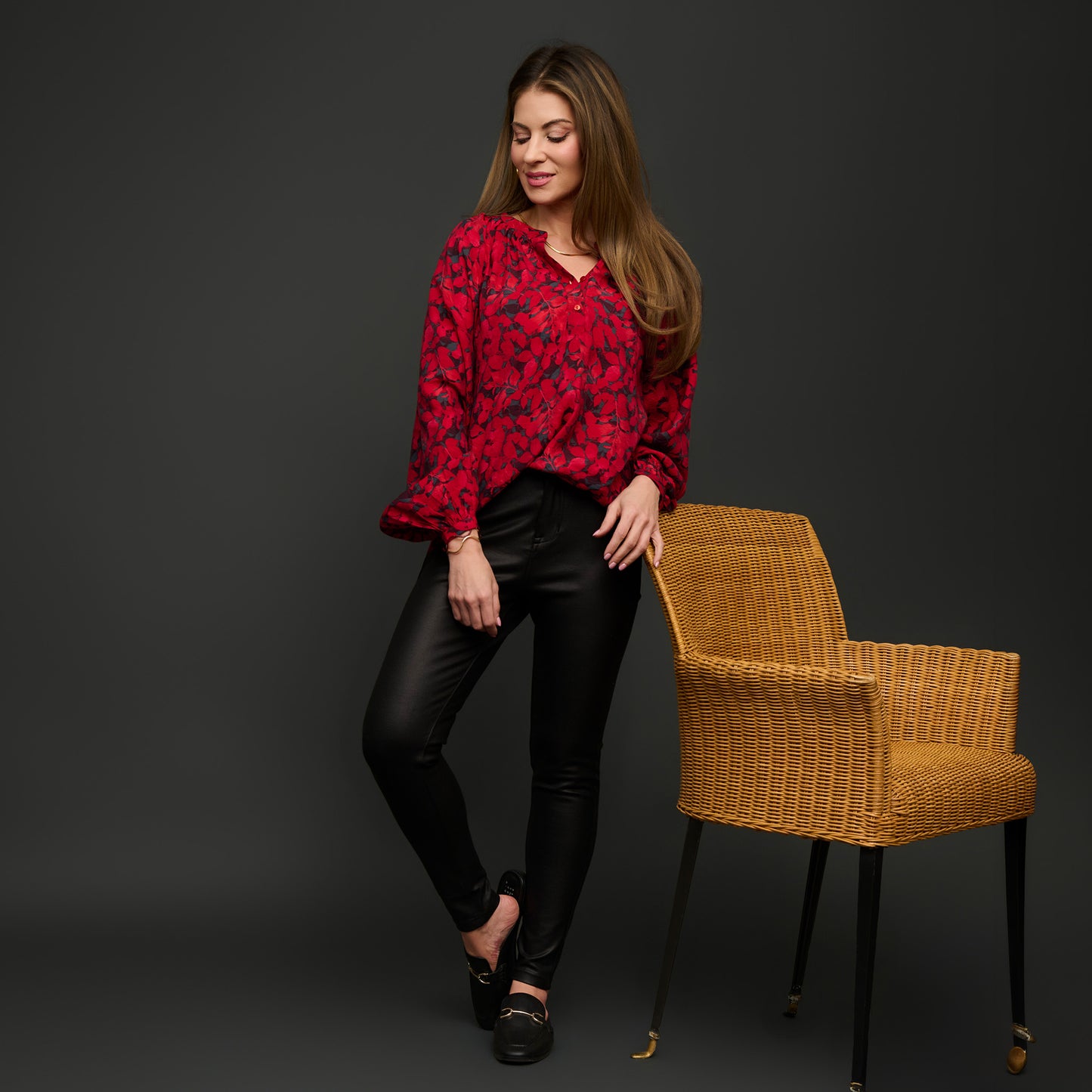 Leah Raglan Blouse