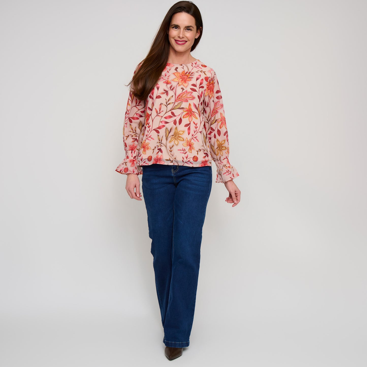 Cambria Ruffle Cuff Blouse