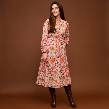 Celeste Tie Waist Midi Dress