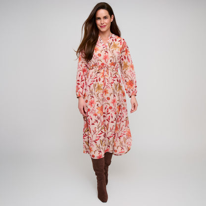 Celeste Tie Waist Midi Dress