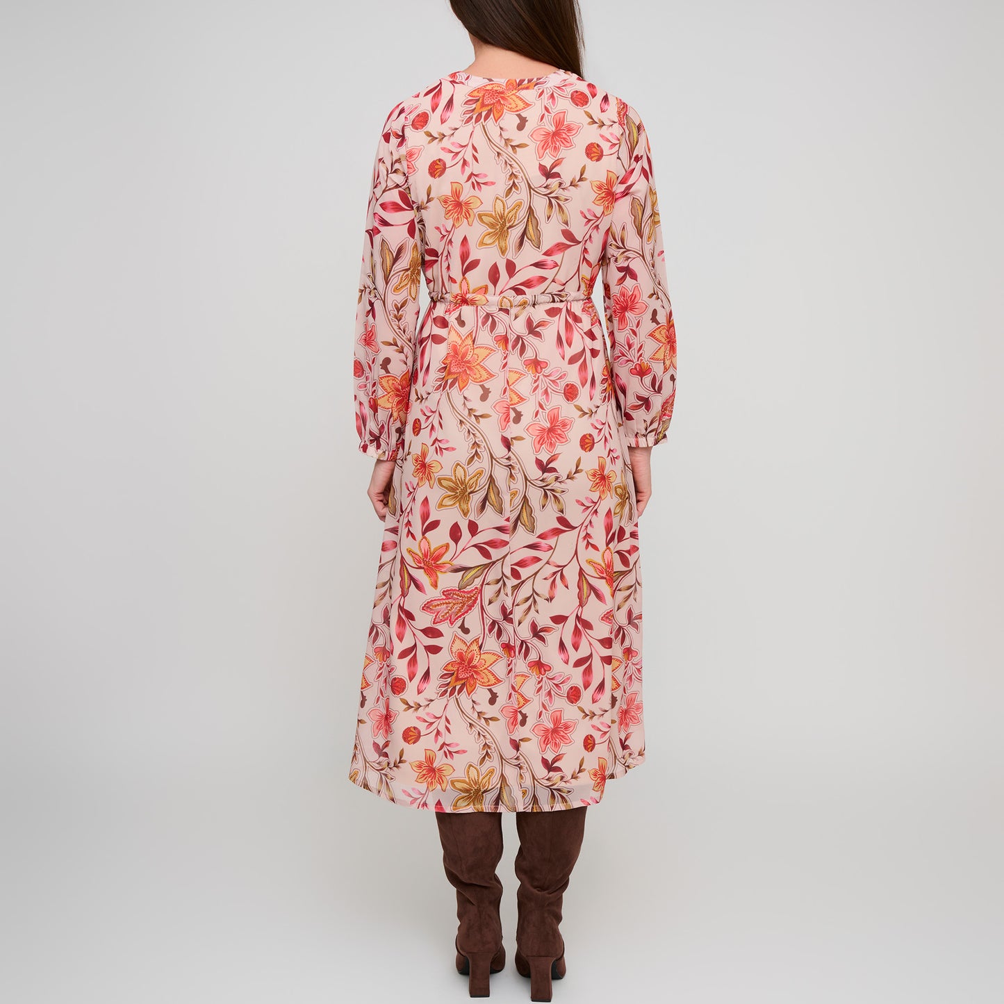 Celeste Tie Waist Midi Dress