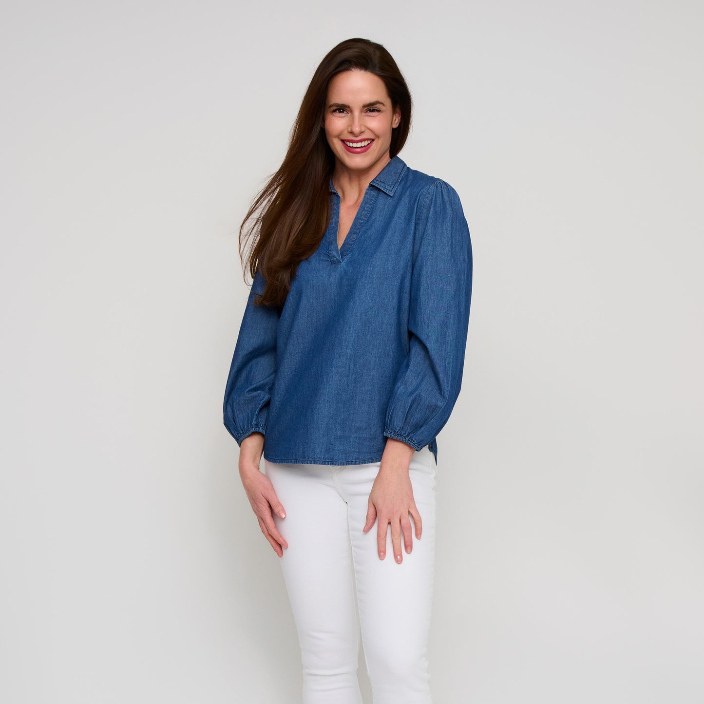 Cady Denim Top