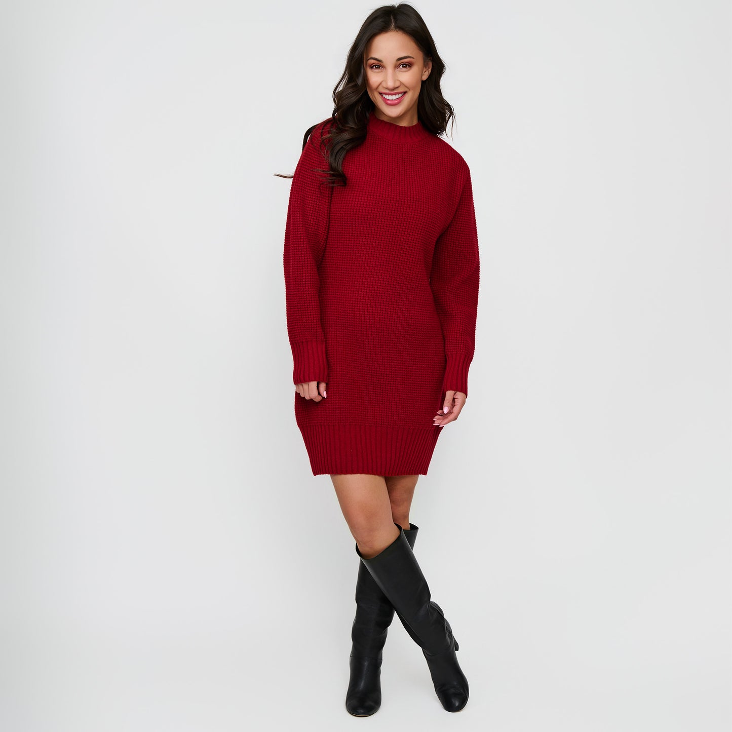 Sidney Chunky Knit Sweater Dress