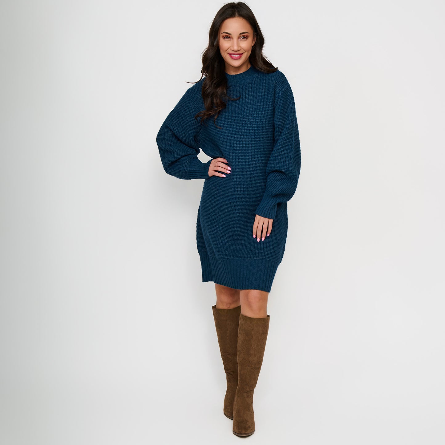 Sidney Chunky Knit Sweater Dress