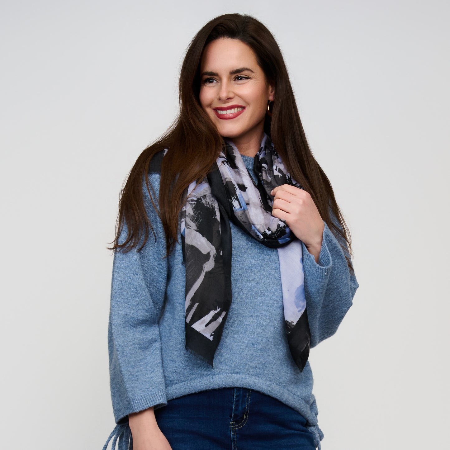 Sloane Drawstring Hem Sweater