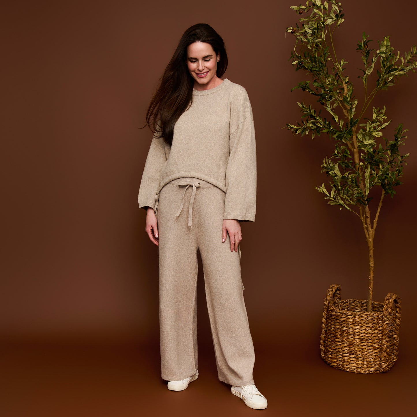 Sloane Drawstring Hem Sweater