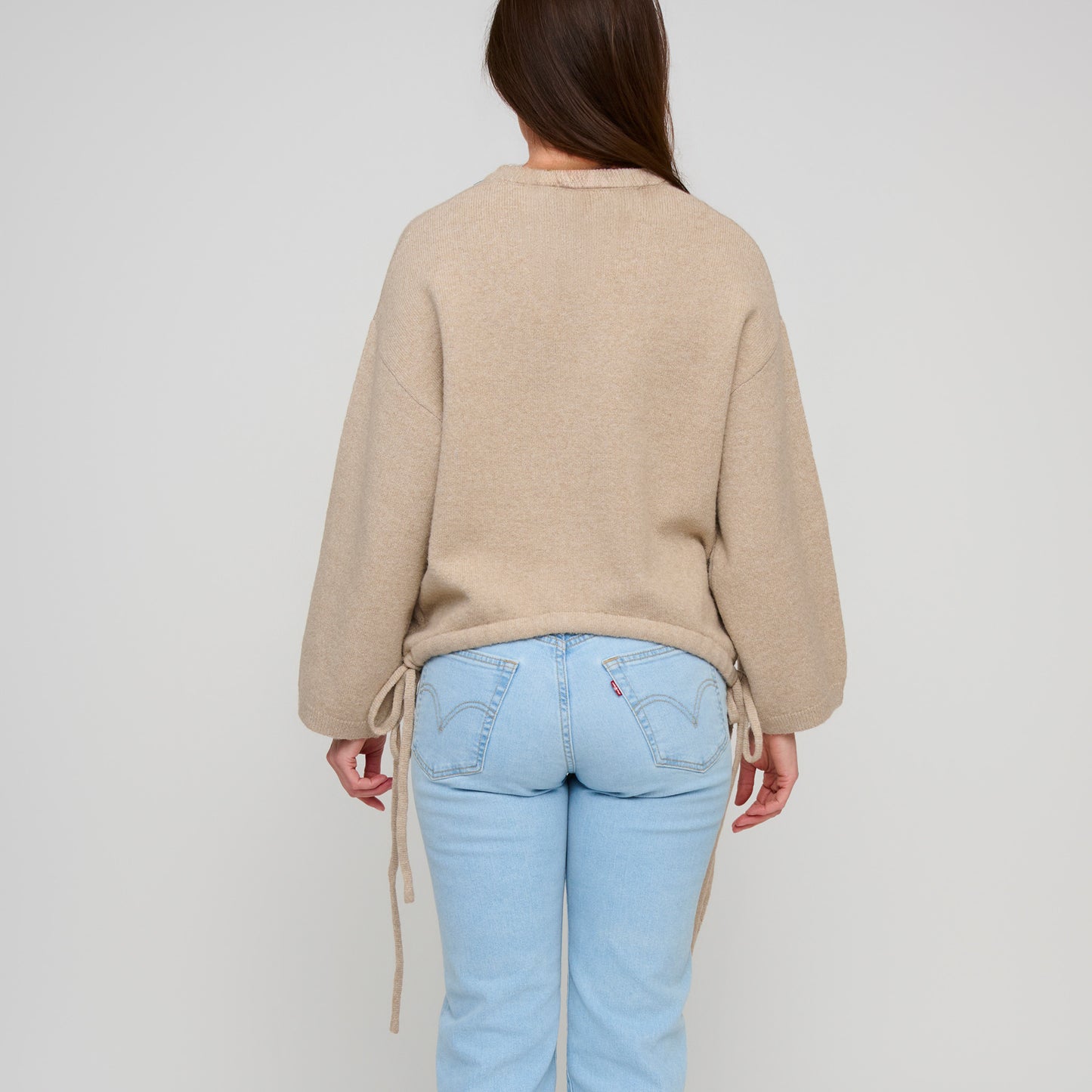 Sloane Drawstring Hem Sweater
