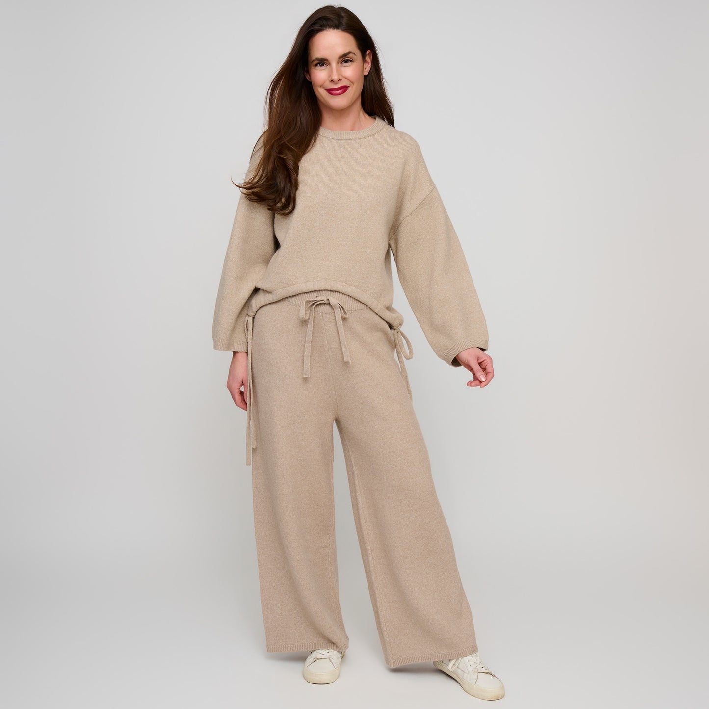 Sloane Drawstring Hem Sweater