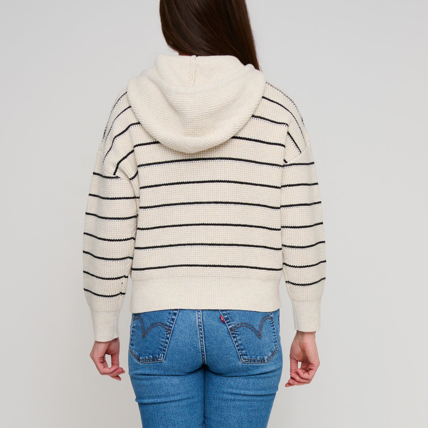 Cohen Striped Knit Hoodie
