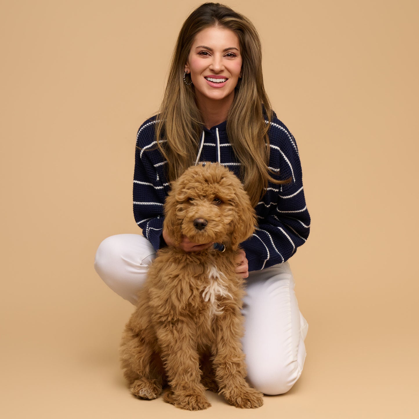 Cohen Striped Knit Hoodie