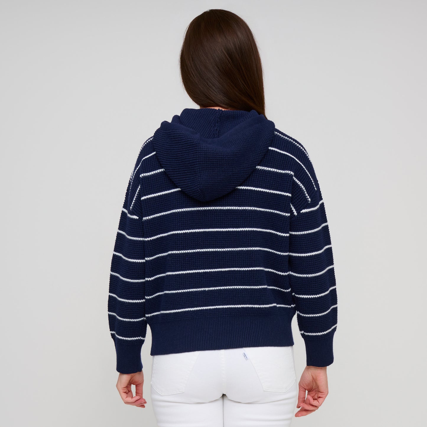 Cohen Striped Knit Hoodie