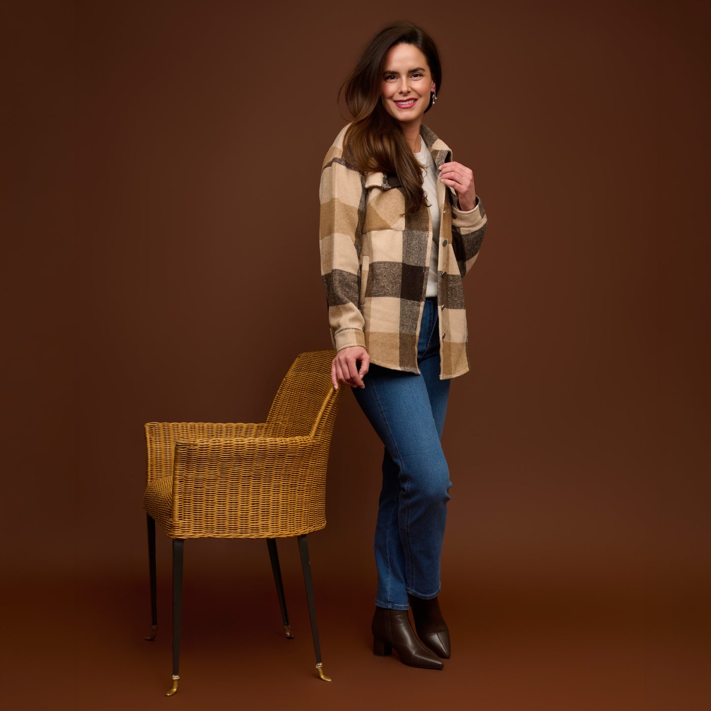 Lennie Plaid Flannel Shacket