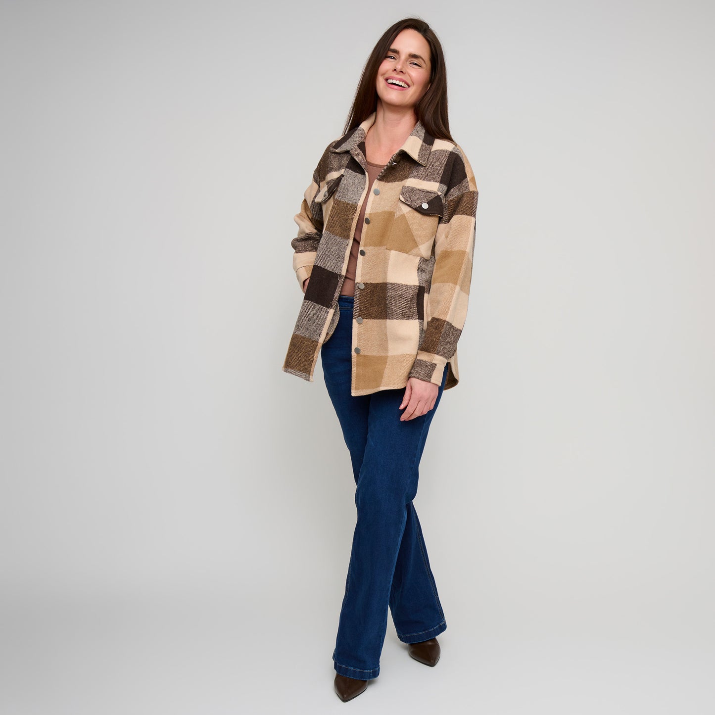 Lennie Plaid Flannel Shacket