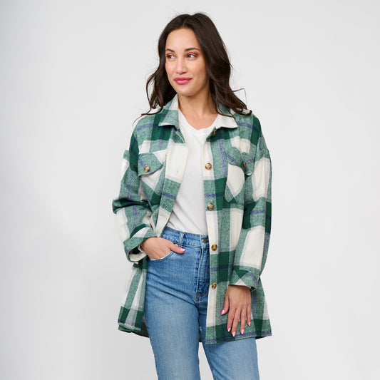 Keaton Plaid Flannel Shirt