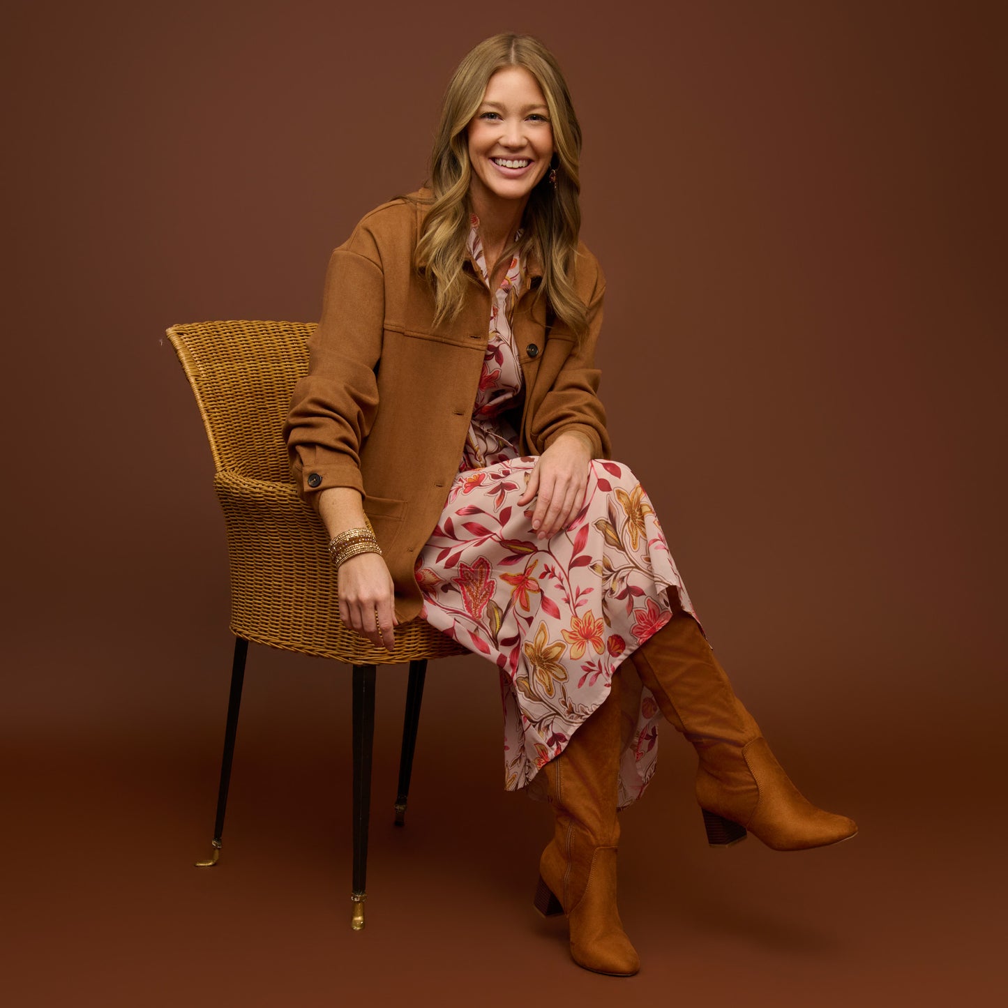 Avalon Faux Suede Jacket