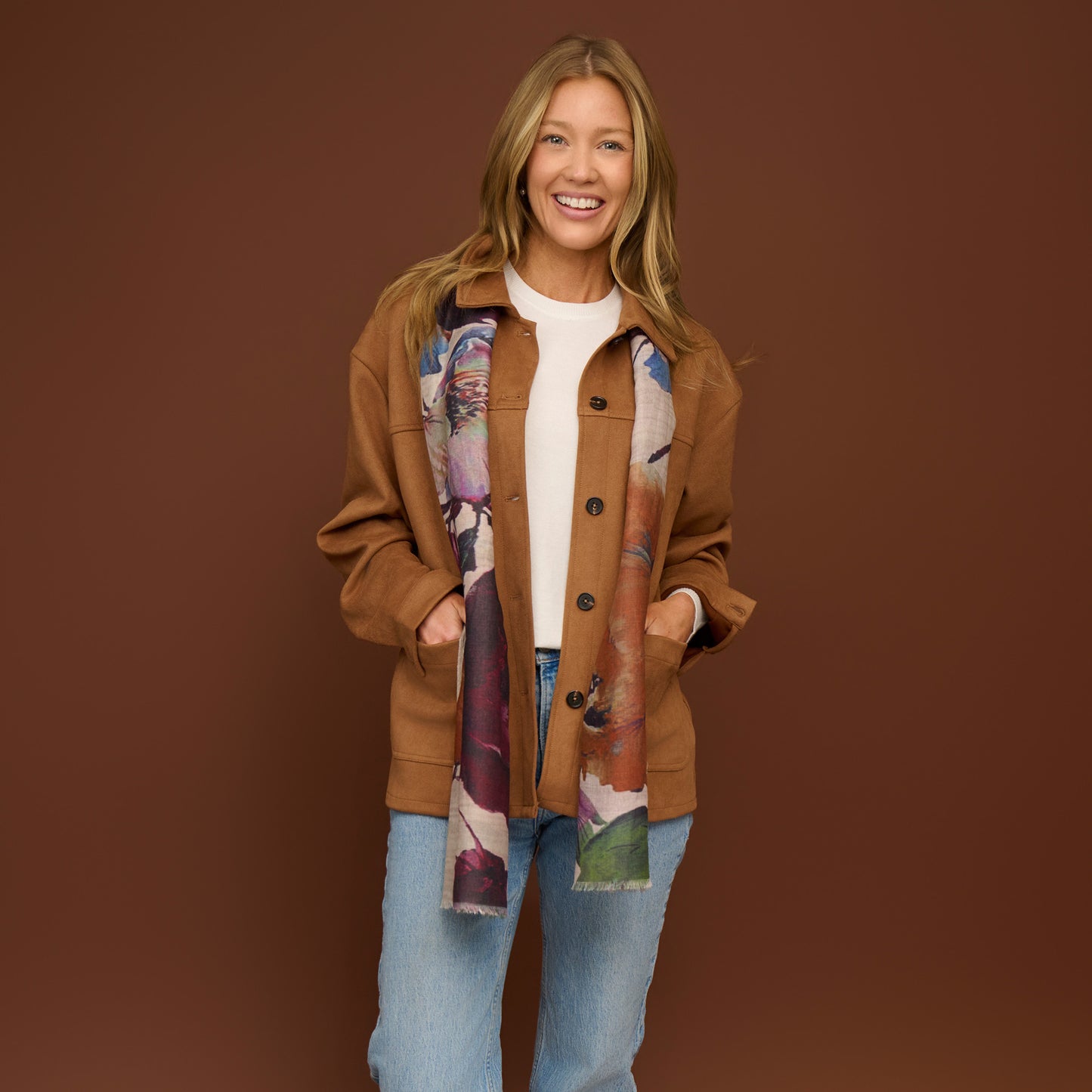 Avalon Faux Suede Jacket