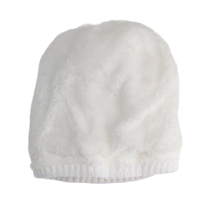 Bianca Metallic Puffer Pom Beanie