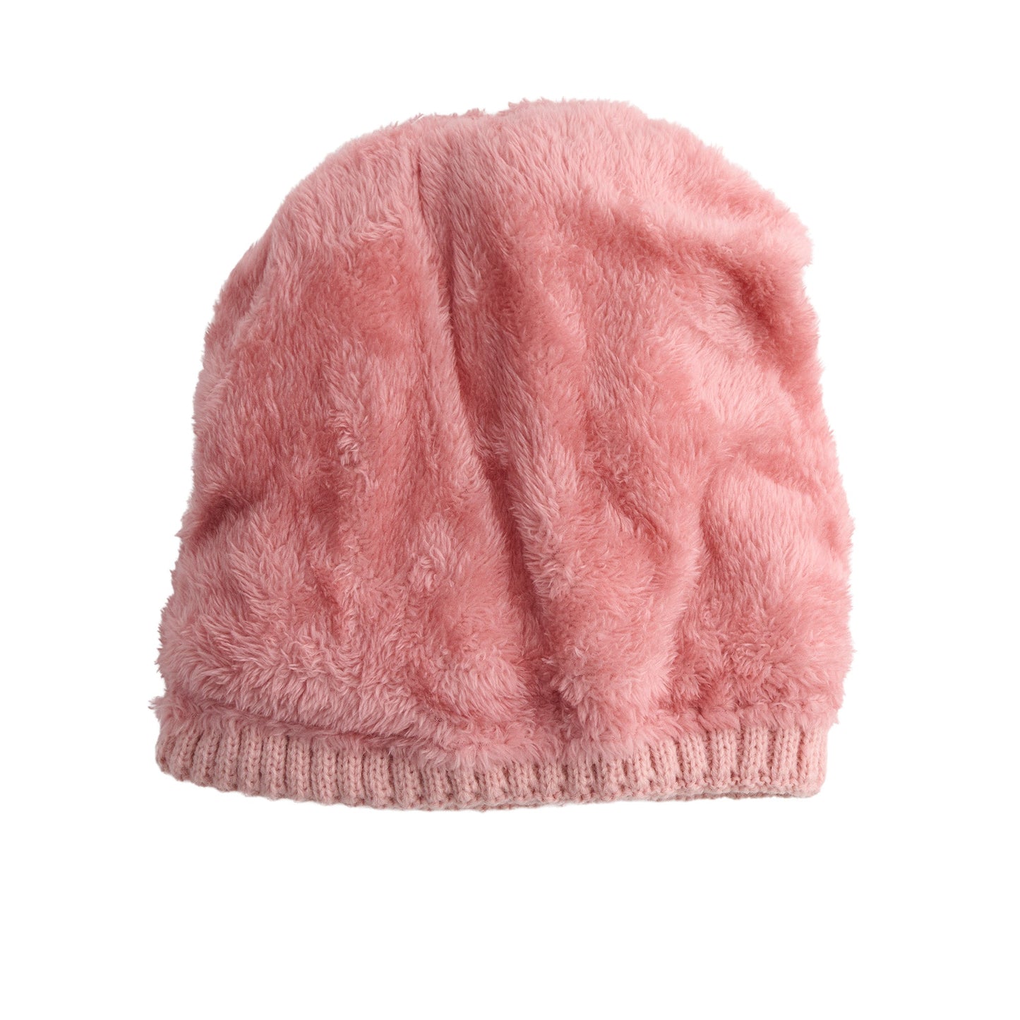 Bianca Metallic Puffer Pom Beanie