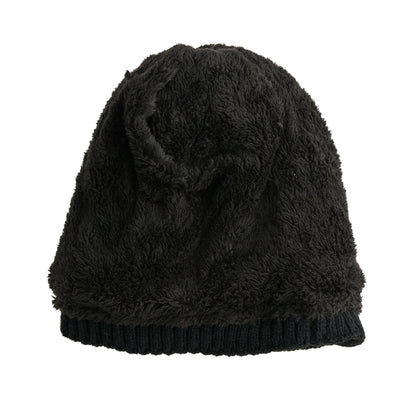 Bianca Metallic Puffer Pom Beanie