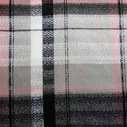 Callen Tartan Plaid Fringe Scarf