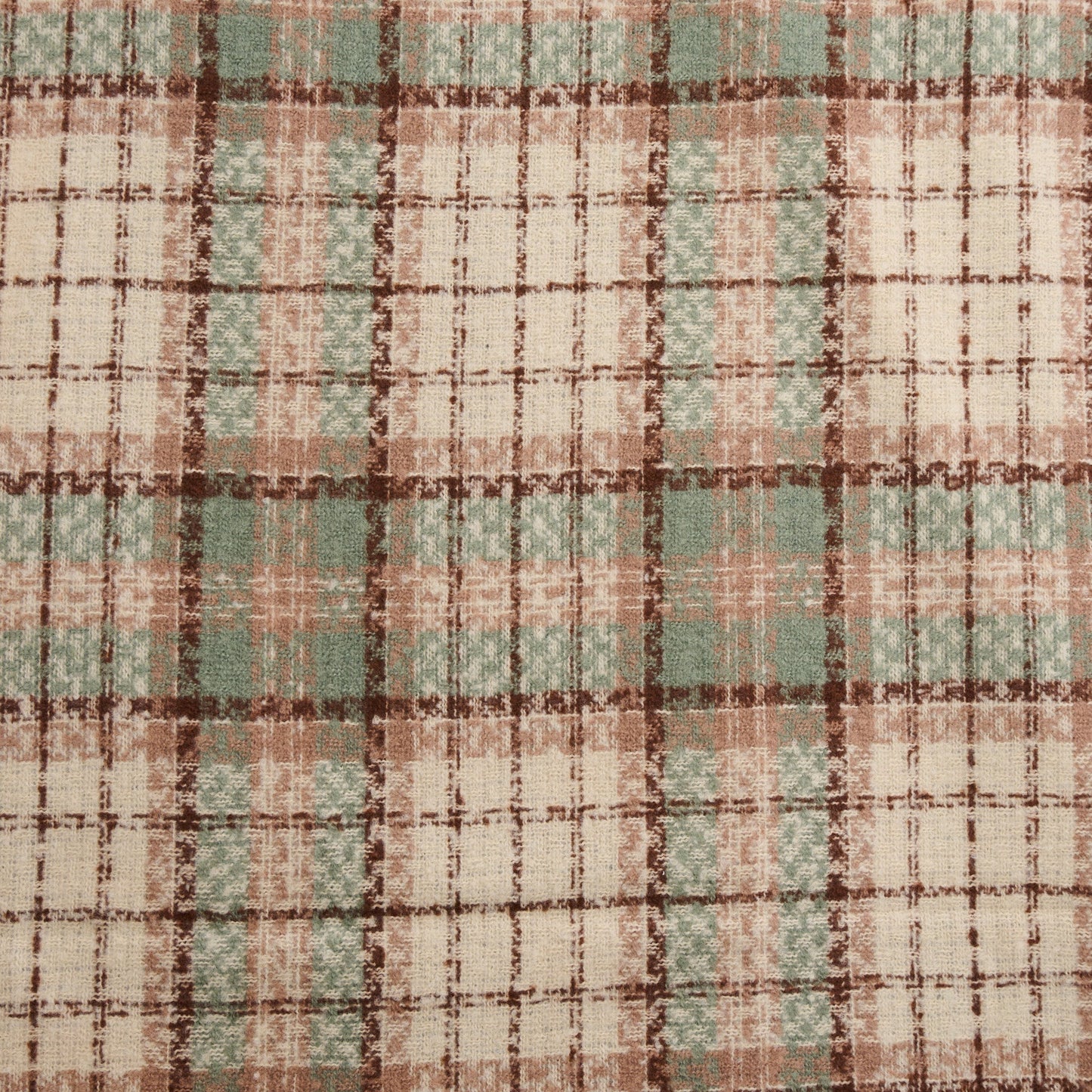 Rory Classic Plaid Fringe Scarf