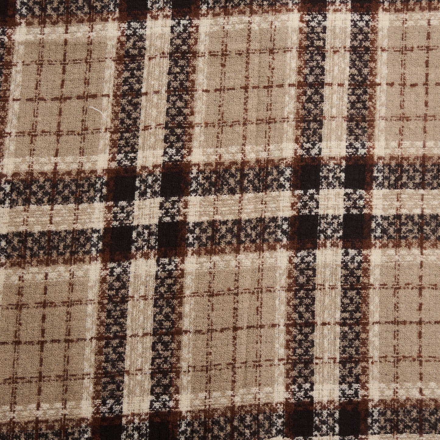 Rory Classic Plaid Fringe Scarf